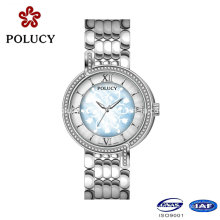 Personnalisé votre propre marque de luxe Mesdames envie Ronda mouvement Diamond Watch